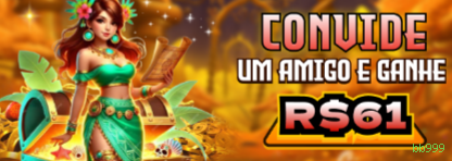 Bônus boas-vindas bb999 R$100